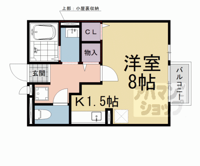 【ビヴレージュ】間取