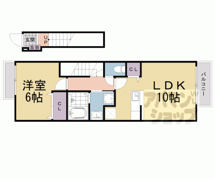 【ベル　ブリーゼ】間取