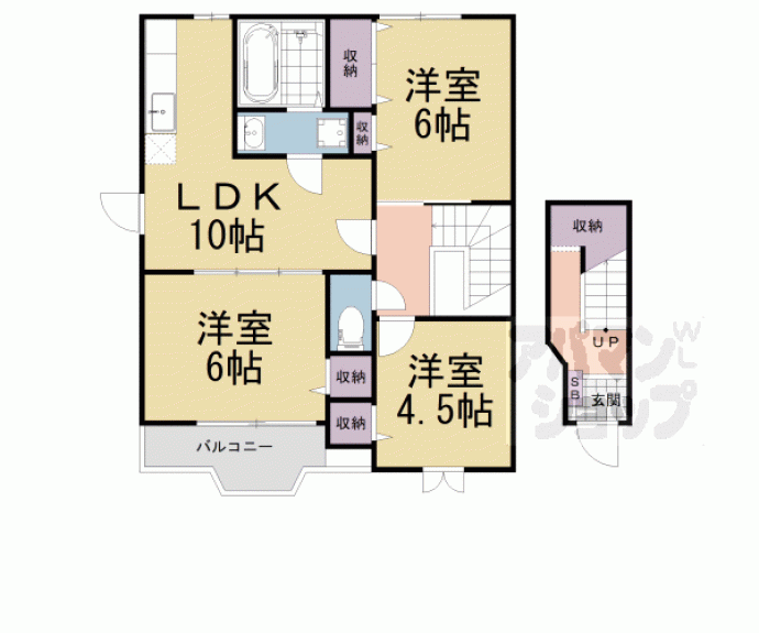 【カサブランカ】間取