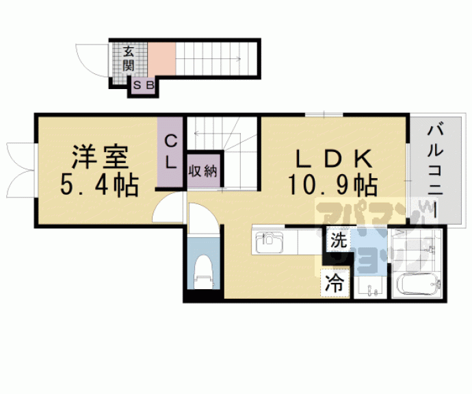【ルミエールⅡ】間取