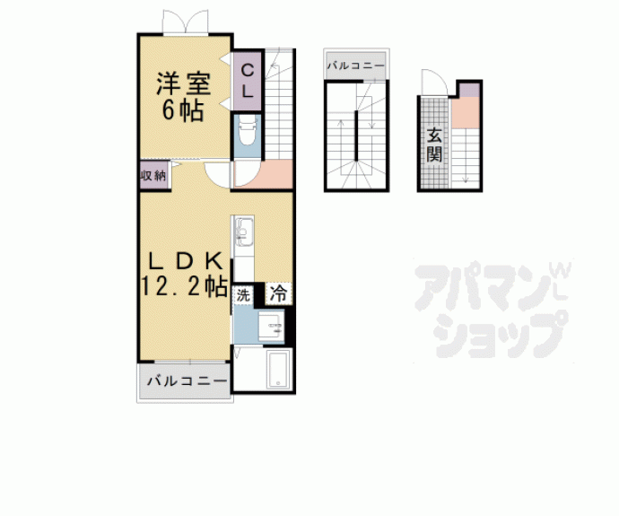 【ルミエールⅡ】間取