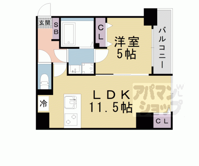 【フレンドリーハウス匠石山】間取