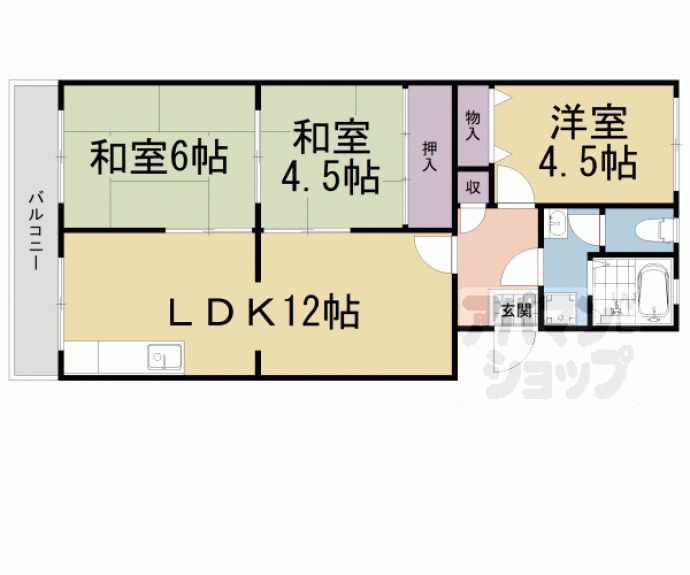 【レジデンスＹＫ】間取