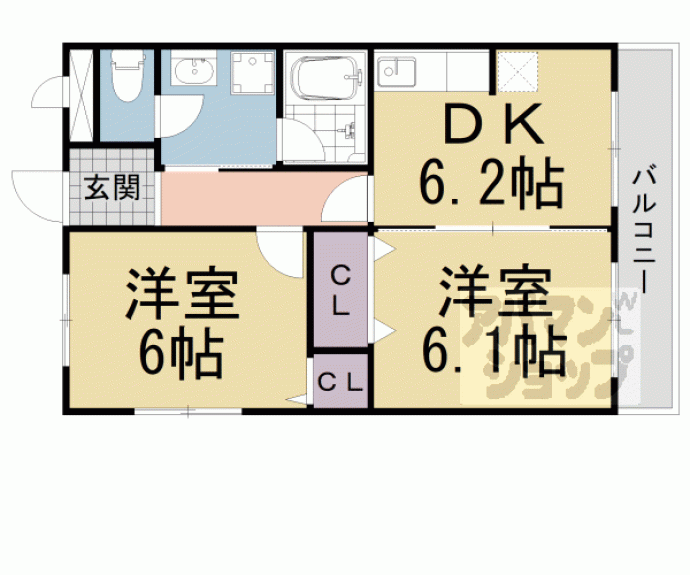 【エスペランサ】間取