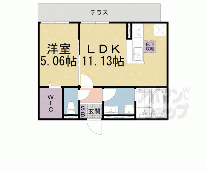 【ＦｌｏｒｉａⅡ】間取