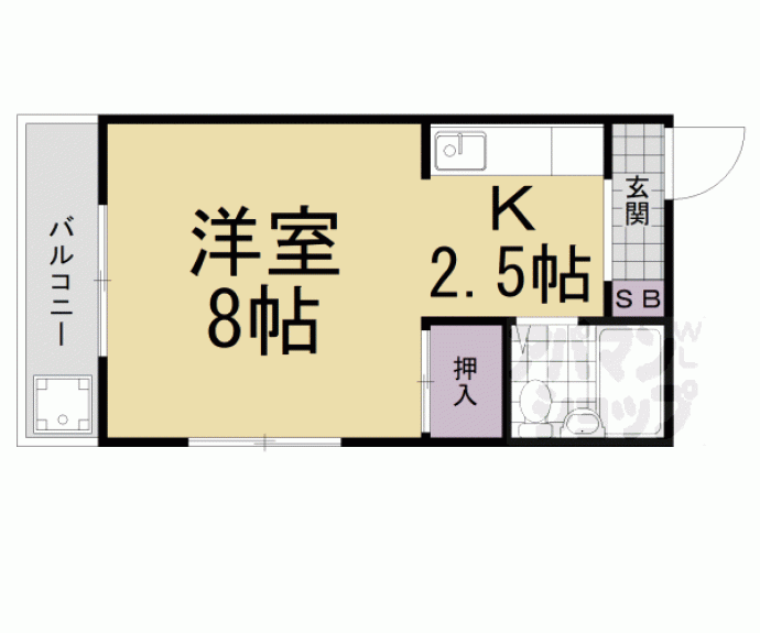 【ハイツ初田】間取
