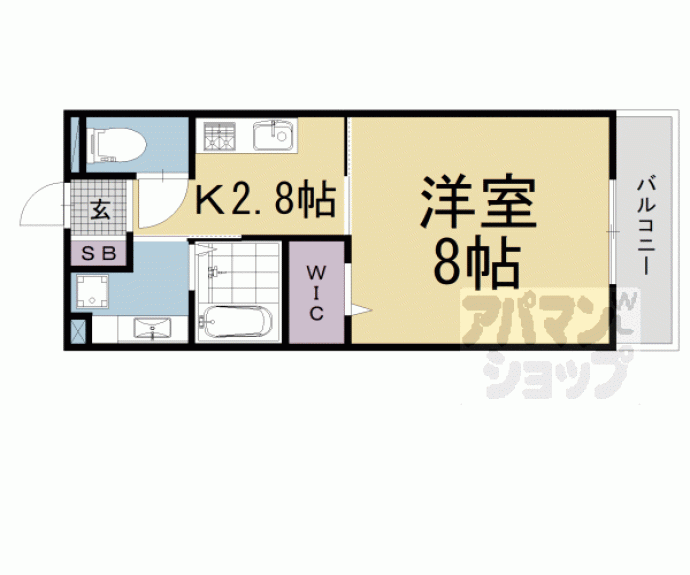 【ガーディアンシャトーⅠ】間取