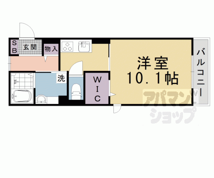 【ガーディアンシャトーⅠ】間取