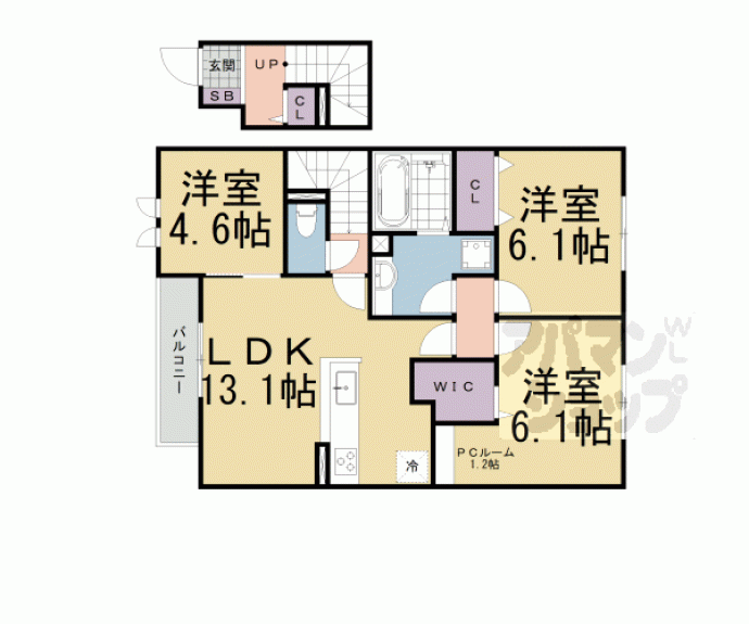 【Villa Clair】間取