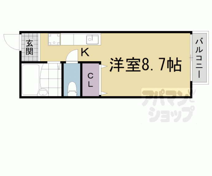 【セーコーハイツ】間取