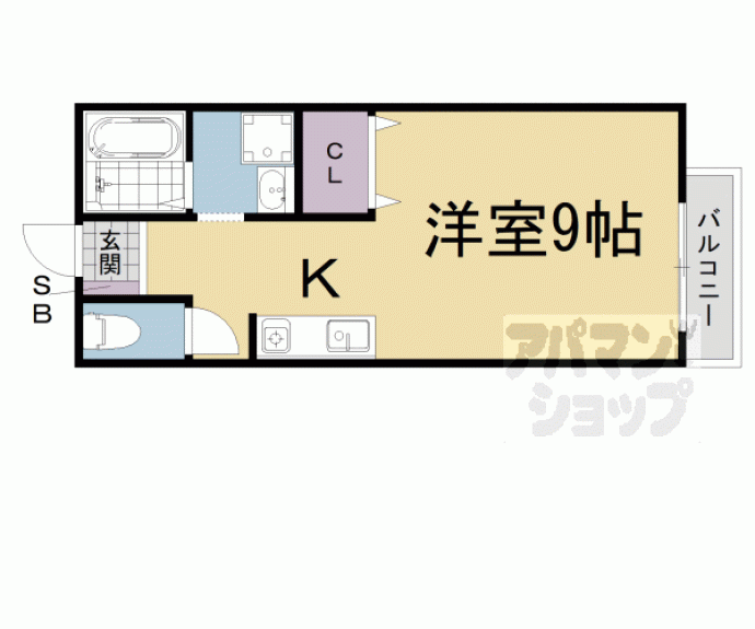 【カサブランシェ】間取