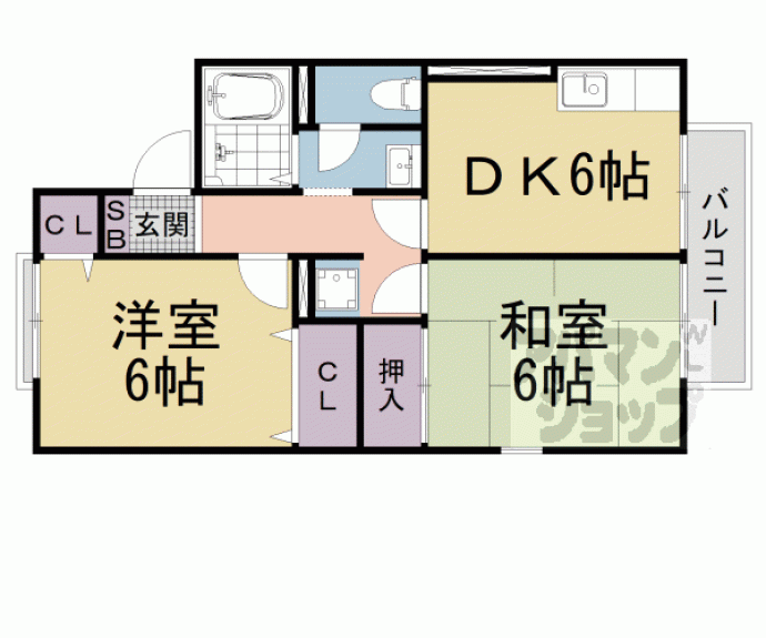 【サンハイム】間取