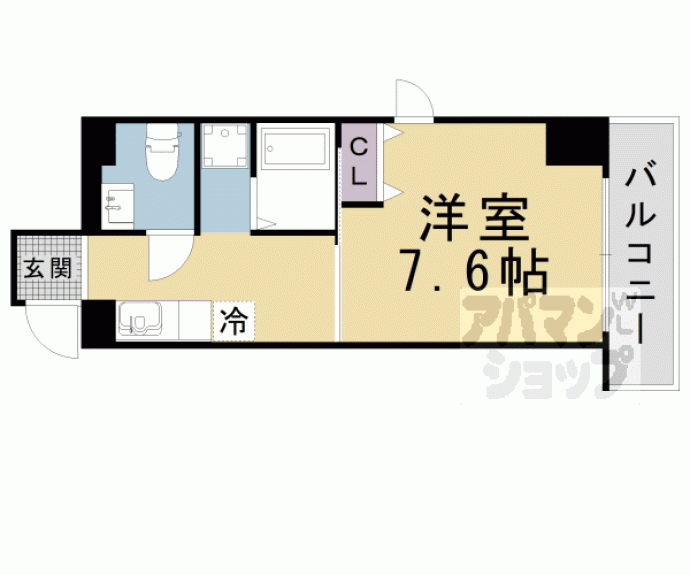 【ディアコート瀬田駅前】間取