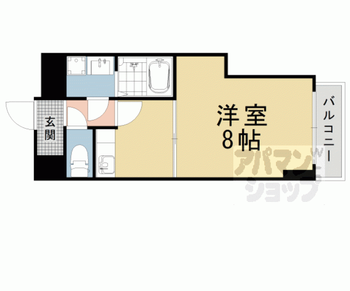 【ディアコート瀬田駅前】間取