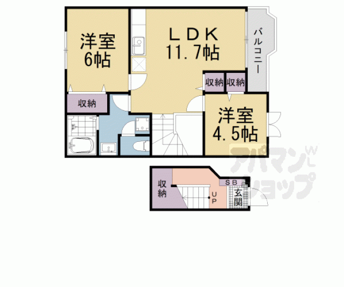 【プラシード・アロッジオ】間取