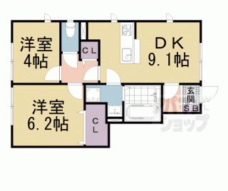 【Ｐｌａｉｓｉｒ堅田　Ａ棟】