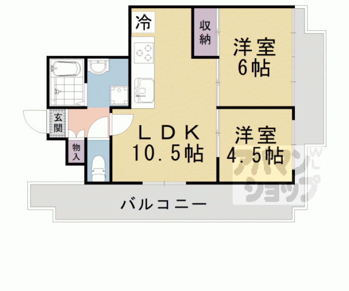 【メゾンエイコ―瀬田】間取