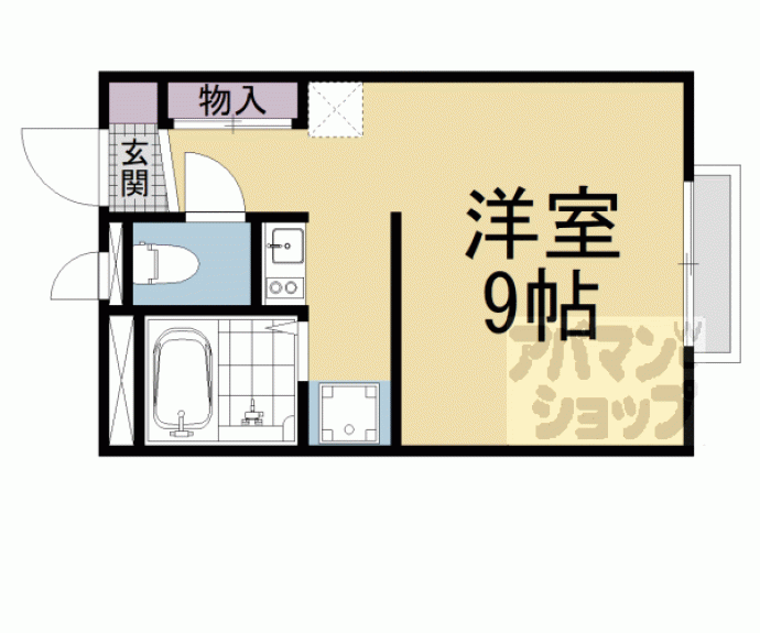 【レオパレスＷＩＳＴＥＲＩＡ】間取