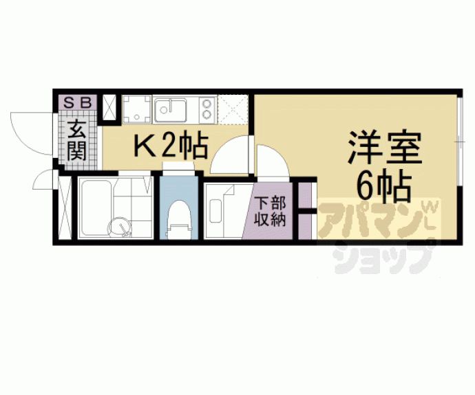 【レオパレス石神】間取