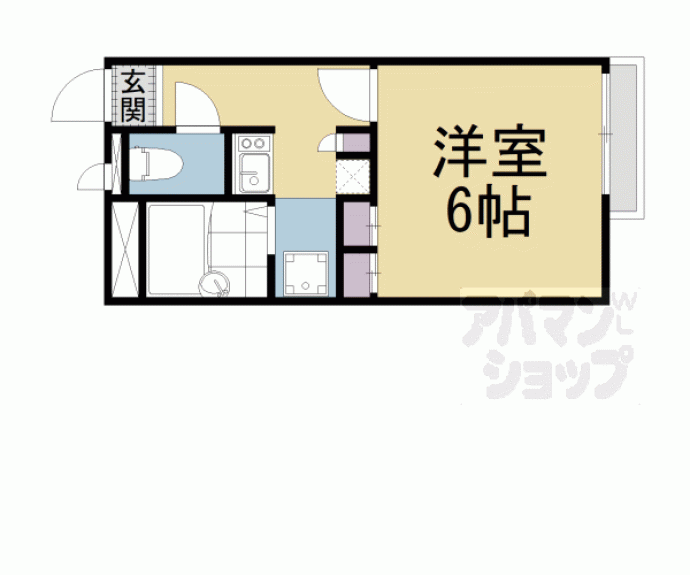【レオパレスオン ザ ヒル】間取