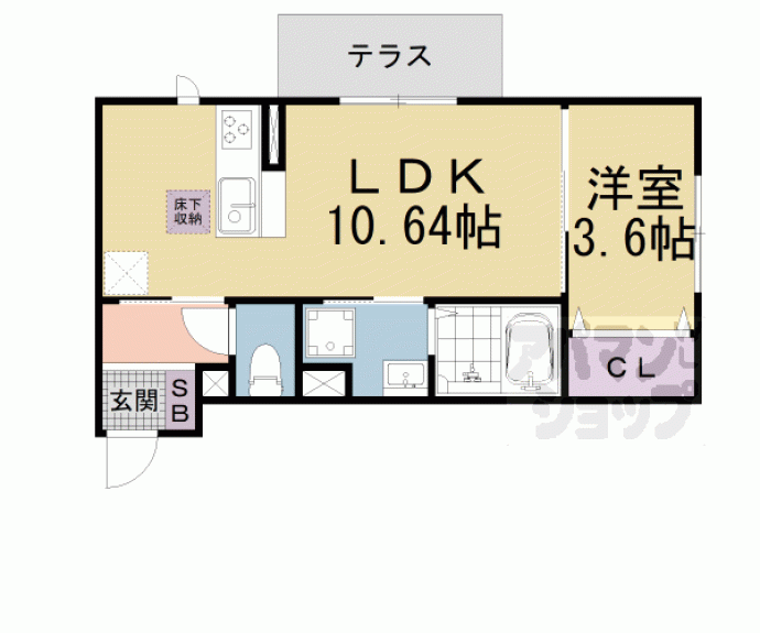 【カトル・セゾン】間取