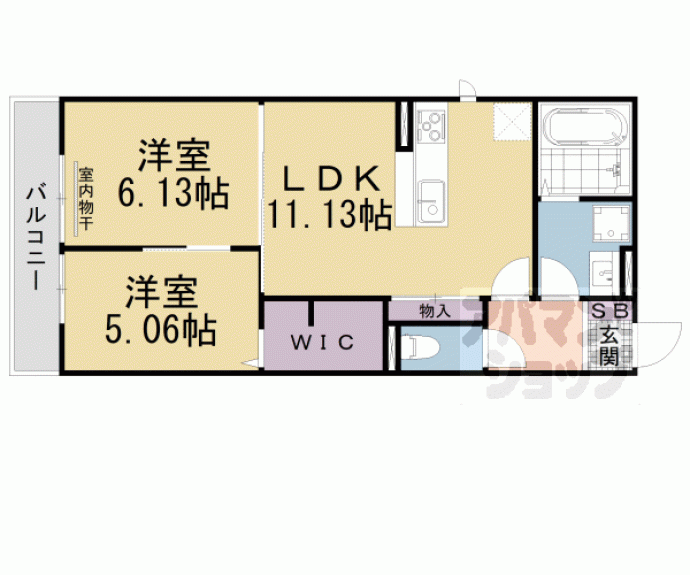 【Ｓｅｊｏｕｒ　Ｍｉｒｉｉｙ】間取