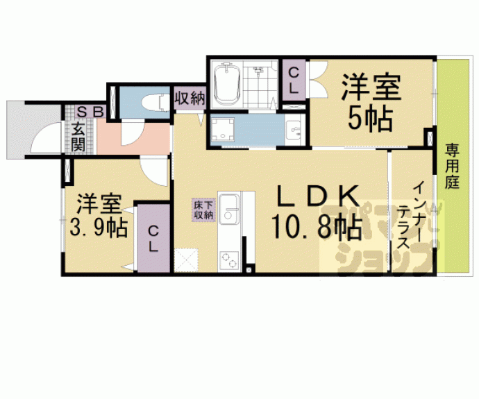 【シャトリエ】間取