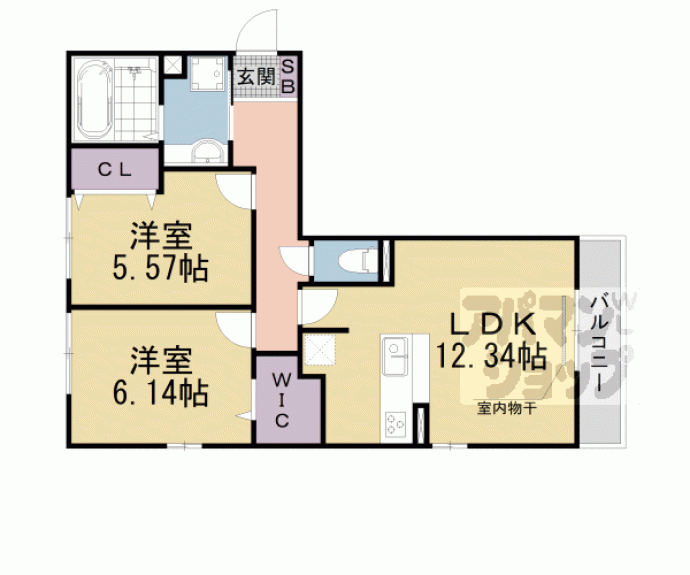 【Ｗｅｓｔ　ＰａｔｈⅠ】間取