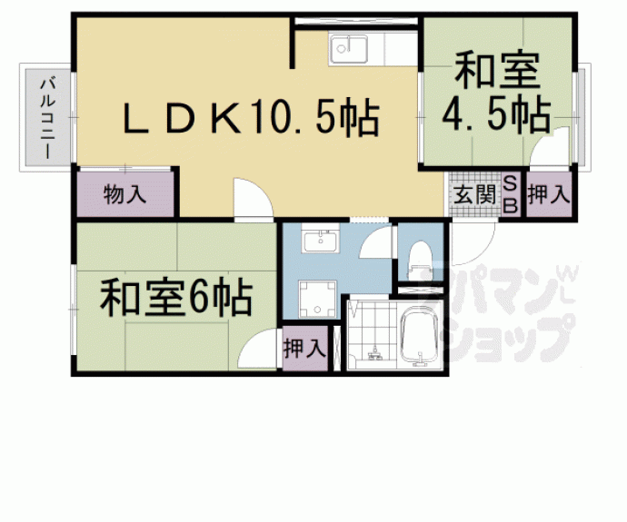 【コーポ池田】間取