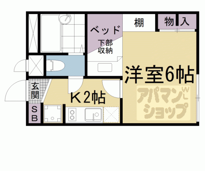 【レオパレスＺＥＺＥ】間取