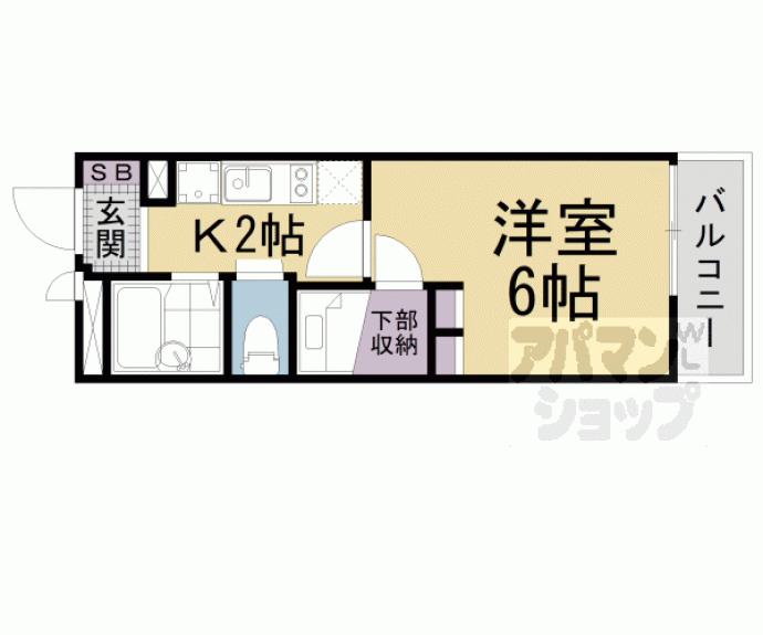 【レオパレスボー　ビラージュ】間取