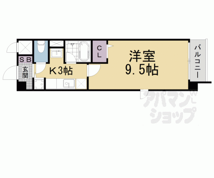【シェリールⅡ】間取