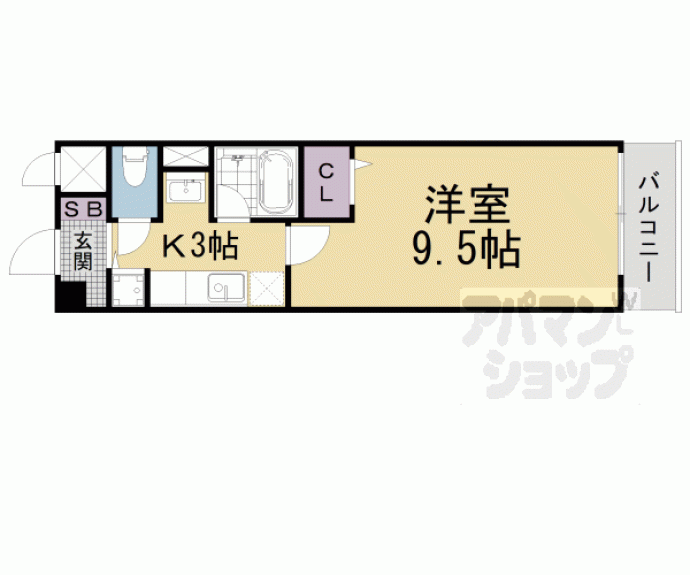 【シェリールⅡ】間取