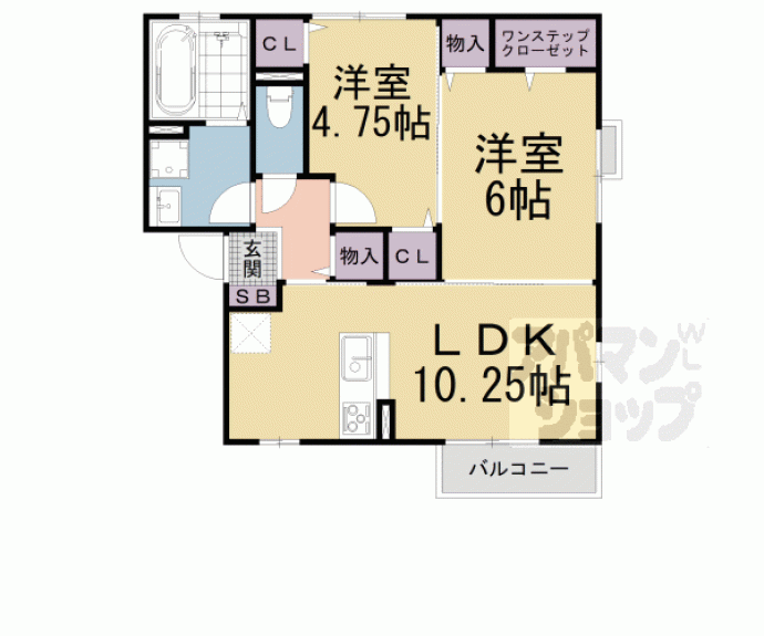 【リバティ】間取