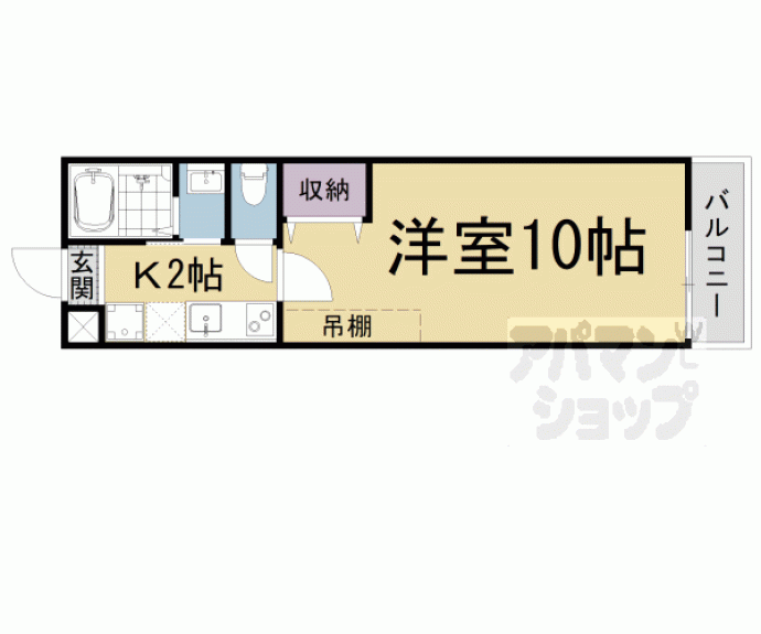 【アークリード石山】間取