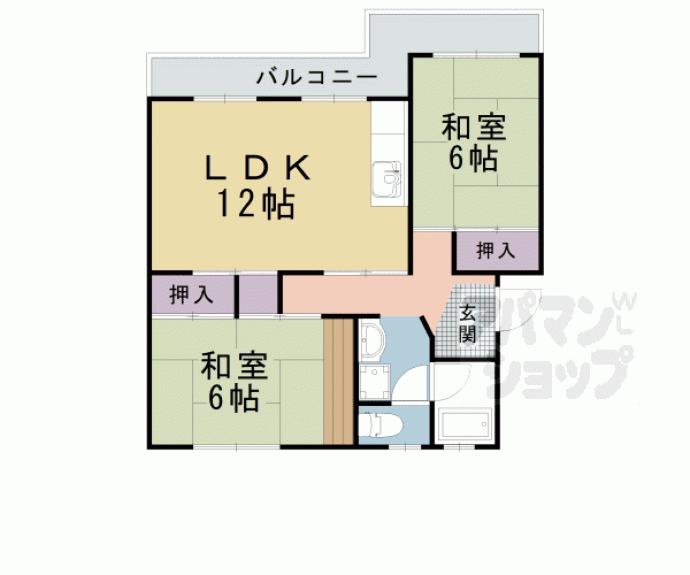 【エイトハイツ坂本】間取