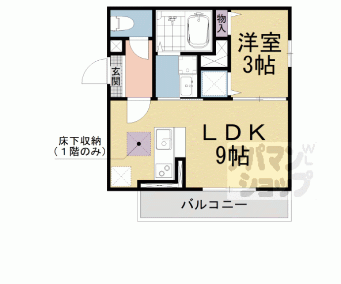 【ＧＬＯＲＥ・ＫＡＴＡＴＡ】間取