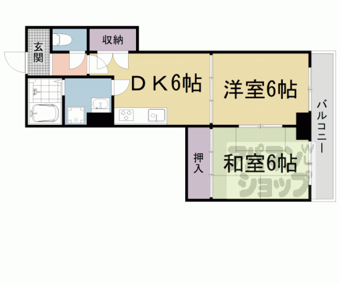 【ソシオ東亜】間取