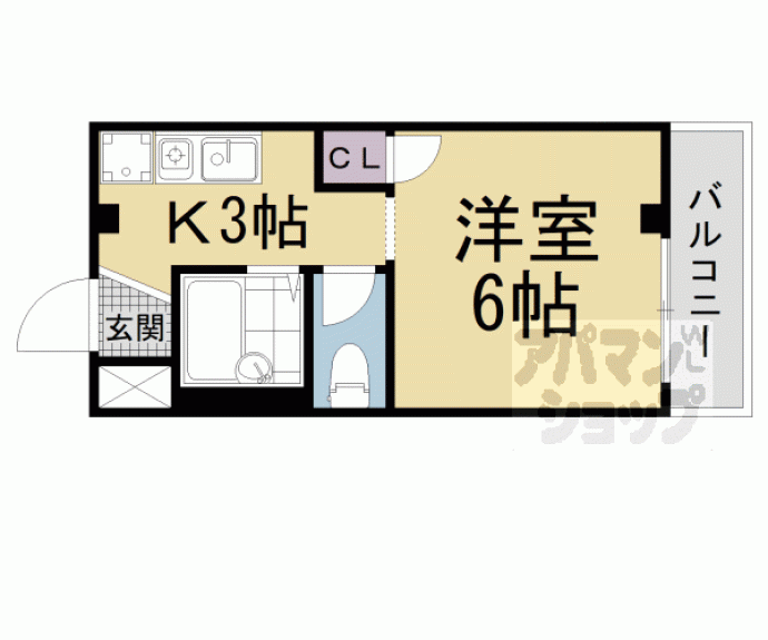 【レークナウリバーⅡ】間取