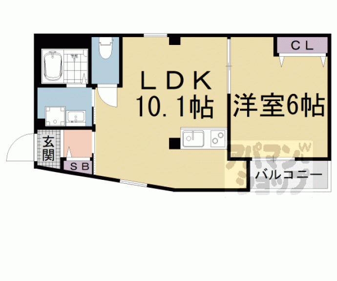 【SJS浜大津】間取