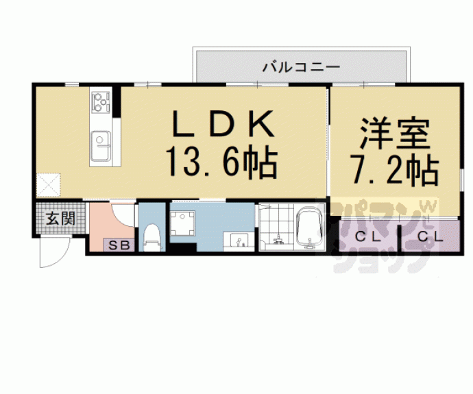 【東晃ミシェル】間取