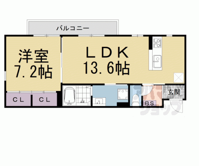 【東晃ミシェル】間取