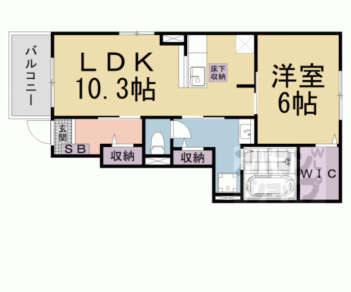 【ザ・コンフォートⅢ】間取