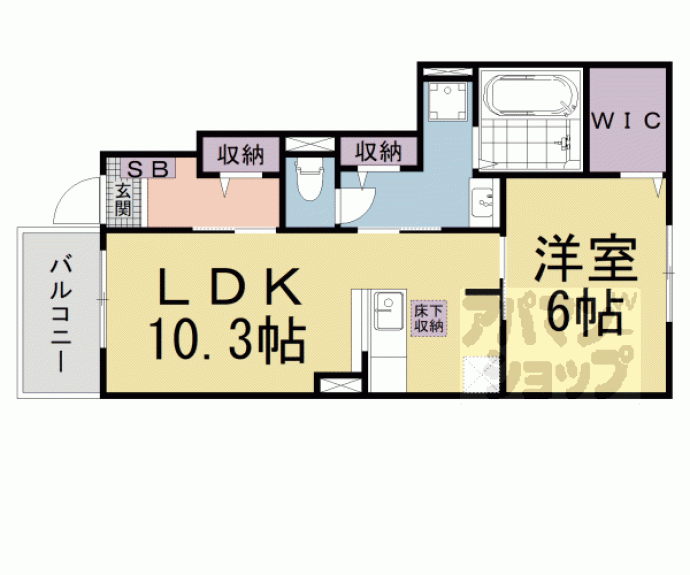【ザ・コンフォートⅢ】間取