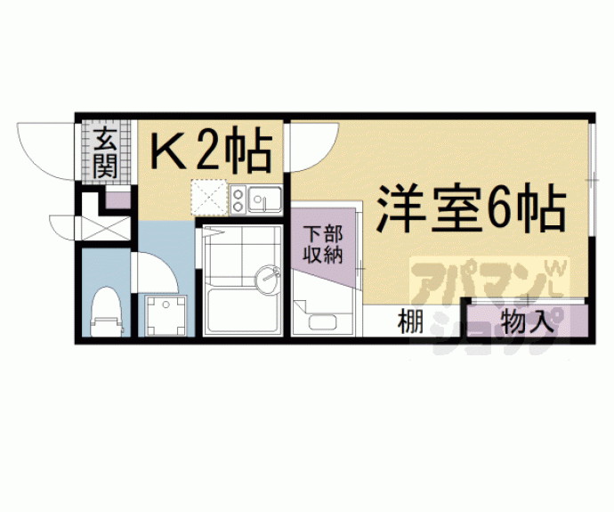 【レオパレスクライフ】間取