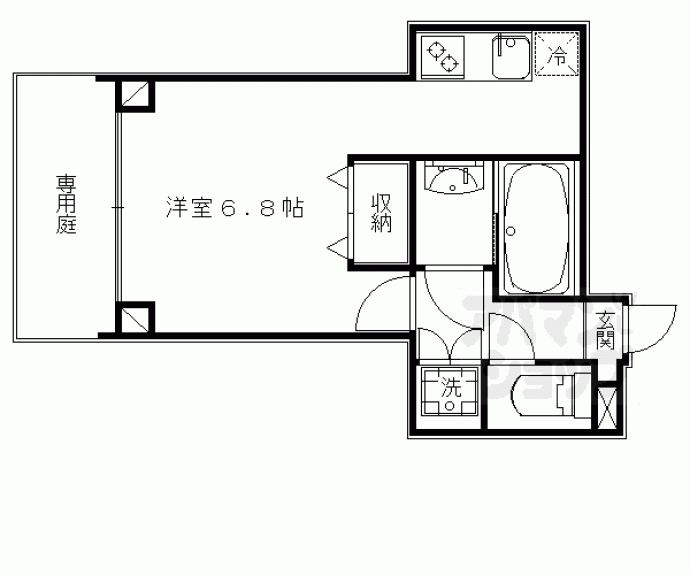 【プリオーレ衣笠】間取