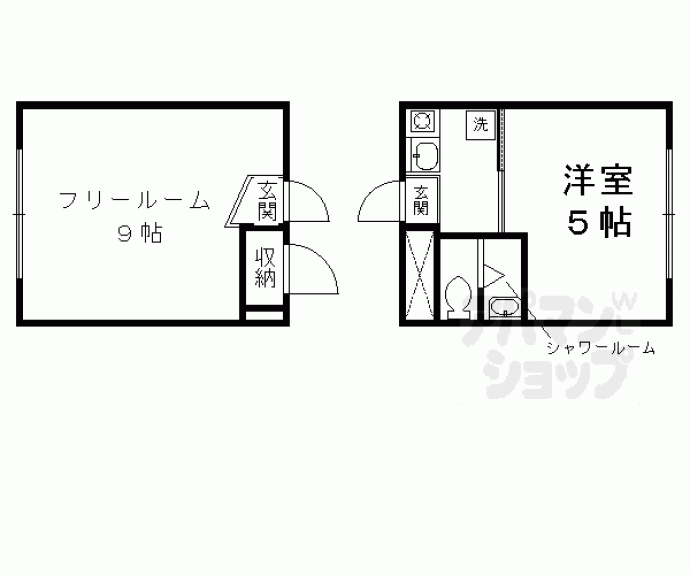 【ハイツ金閣】間取