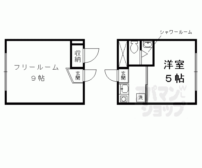 【ハイツ金閣】間取