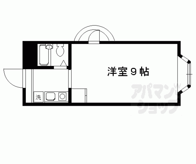 【ヴィラ紫野】間取
