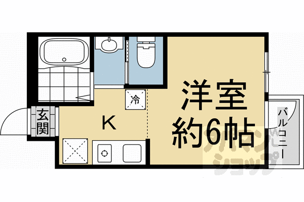 【ハイツおおくら】間取